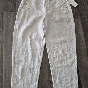 Athleta Linen Voyager Pants